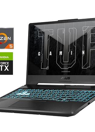 Ігровий ноутбук б-клас asus tuf gaming a15 fa506icb / 15.6" (1920x1080) ips / amd ryzen 5 4600h (6 (12) ядер по 3.0 - 4.0 ghz) / 8