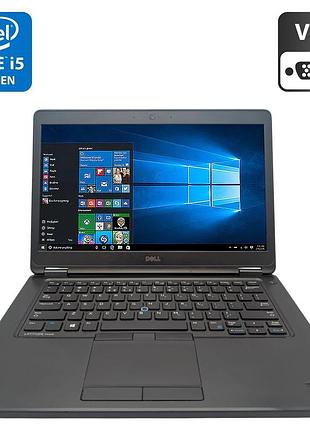 Ноутбук dell latitude e5450 / 14" (1920x1080) ips / intel core i5-5300u (2 (4) ядра по 2.3 - 2.9 ghz) / 8 gb ddr3 / 320 gb hdd /