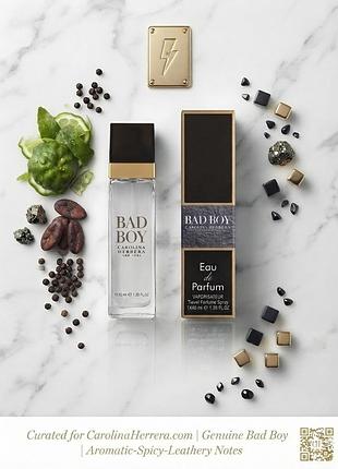 Парфуми carolina herrera bad boy чоловічі 40мл