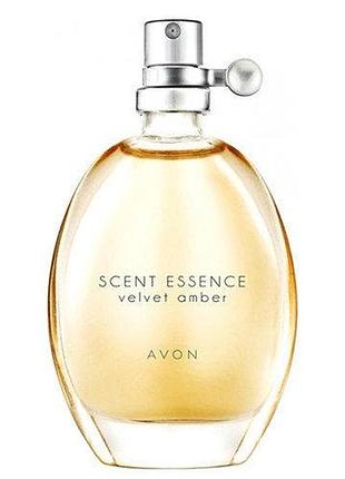 Туалетна вода avon scent essence velvet amber 30 мл, ейвон скент есенс вельвет амбер