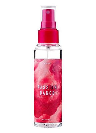 Парфумований спрей для тіла passion dance, 100 мл avon ейвон