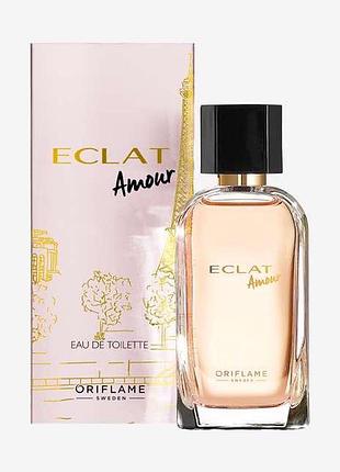Жіноча туалетна вода eclat amour еклат амур oriflame, 50 мл