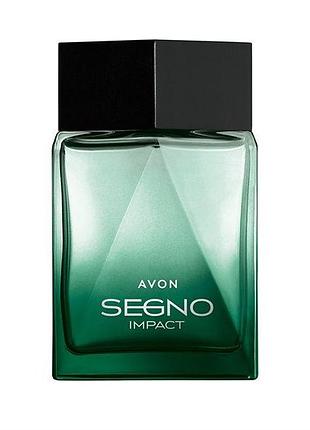 Парфумна вода segno impact для нього avon 75 ml ейвон