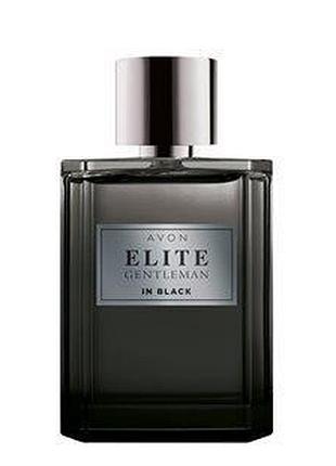 Розпродаж! дата виготовлення 2022 рік туалетна вода elite gentleman in black для нього, 75 мл