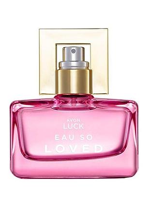 Парфумна вода avon eau so loved для неї, 30 мл