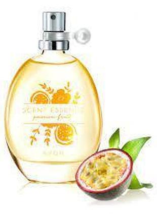 Туалетна вода жіноча scent essence passion fruit, avon, скент есенс пешн фрут ейвон