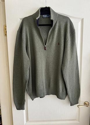 Чоловіча кофта зіпка polo ralph lauren xxl оригінал