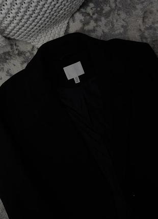 Пальто жіноче h&m чорне 3
