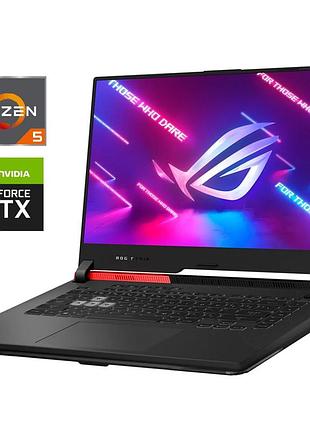 Ігровий ноутбук б-клас asus rog strix g15 g513qc / 15.6" (1920x1080) ips / amd ryzen 5 5600h (6 (12) ядер по 3.3 - 4.2 ghz) / 16