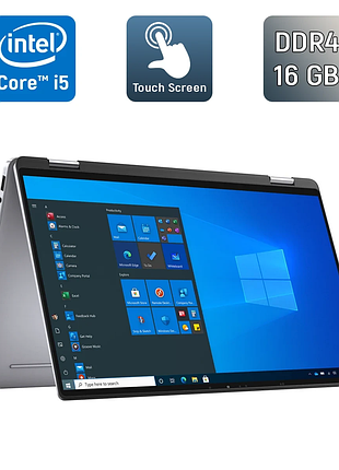 Ультрабук-трансформер dell latitude 9520 / 15" (1920x1080) ips touch / intel core i5-1145g7 (4 (8) ядра по 2.6 - 4.4 ghz) / 16 gb