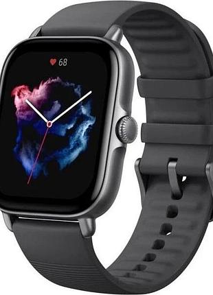 Б/у смарт-годинник amazfit gts 3 original 1.75" amoled bluetooth 5.1 gps
