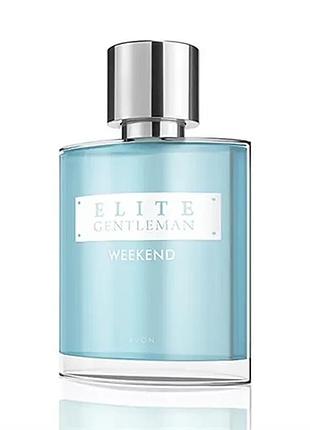 Старий дизайн! elite gentleman weekend avon , 75 мл. еліт джентльмен вікенд ейвон