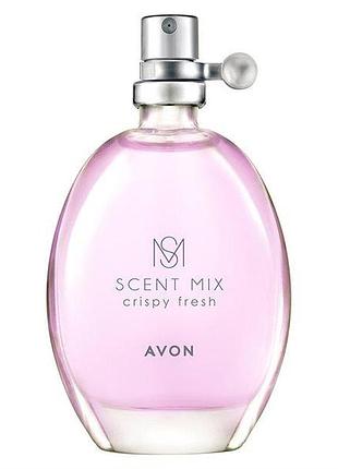 Туалетна вода crispy fresh для неї 30 ml ейвон avon