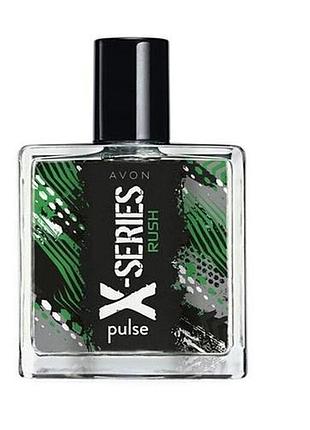 Туалетна вода x-series rush avon (духи ікс сіріас раш ейвон) 50 мл