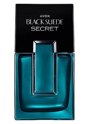 Туалетна вода avon black suede secret для нього, 75 мл