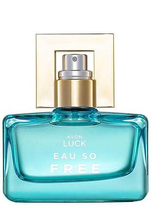 Парфумна вода avon eau so free для неї, 30 мл