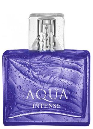 Туалетна вода для чоловіків avon aqua intense, 75 мл. аква інтенс ейвон