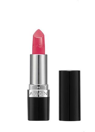Зволожуюча кремова губна помада avon ультра ейвон рожевий нюд twinkle pink