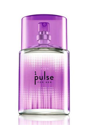 Avon парфумерна вода для жінок avon 1 pulse, 50 мл 1 пульс ейвон
