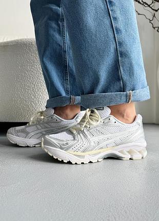 😍 женские кроссовки asics gel-kayano 14 silver/white