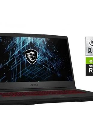 Ігровий ноутбук msi gf65 thin 10ue / 15.6" (1920x1080) ips / intel core i5-10500h (6 (12) ядер по 2.5 - 4.5 ghz) / 8 gb ddr4 / 512