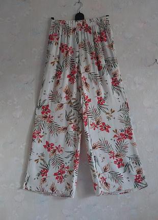Брюки женские m 46р., новые, палаццо, вискоза