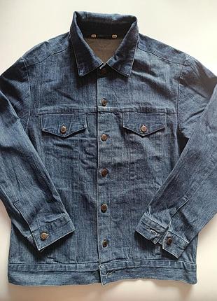 Джинсова куртка c&a indigo blue р. l