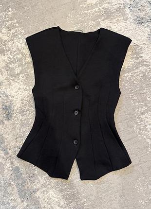 Жилет, жилетка на ґудзиках zara xs/s