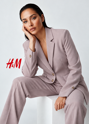H&m супер стильний брючний костюм
