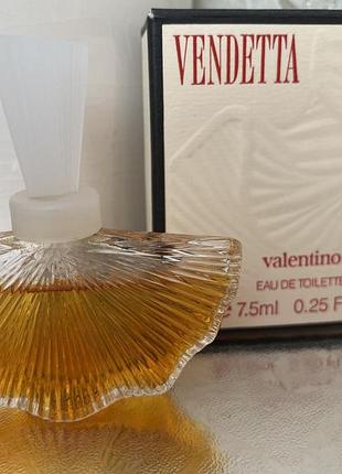 Туалетна вода valentino vendetta 7,5 мл для жінок