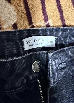 Джинси one by one чорні 5
