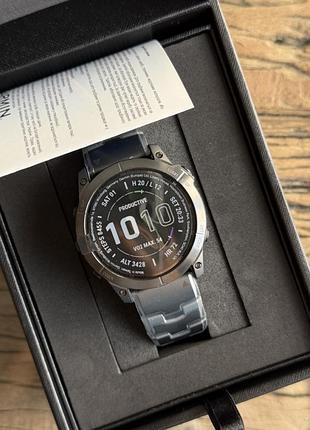 Смарт-годинник garmin fēnix 7x sapphire solar, 51 мм