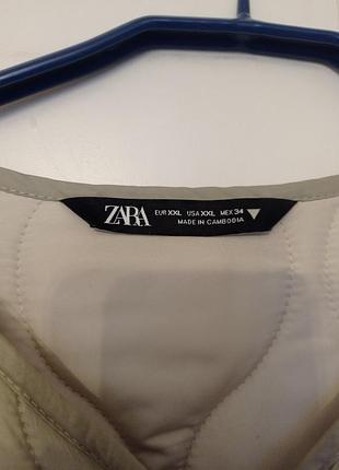 Стьогана курточка zara 5