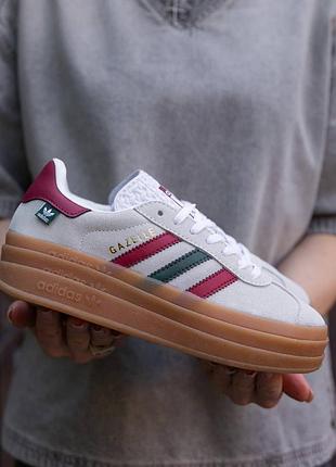 Adidas gazelle bold maple leaf 5
