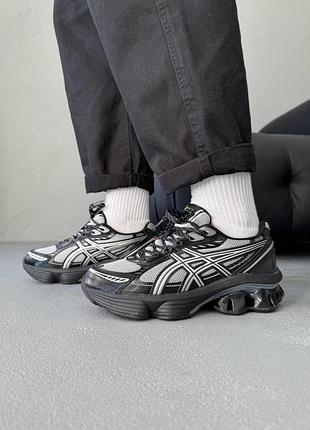 😍 женские кроссовки asics gel-kinetik fluent black/white