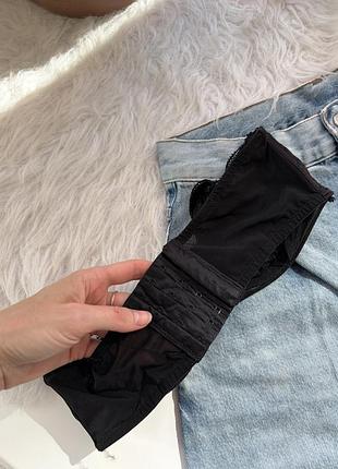 Красивый черный лиф бюст сеткой h&amp;m 6