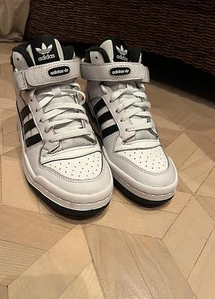 Кросівки жіночі adidas forum mid білі, 38 розмір