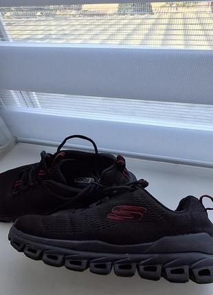 Кросівки чоловічі skechers чорні 28-28.5см