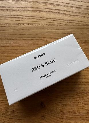 Помада для губ byredo lipstick 274 red & blue, 3 г