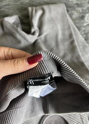 Лосіни в рубчик zara 8
