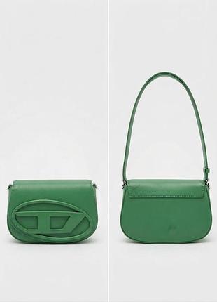 Клатч жіночий diesel зелений