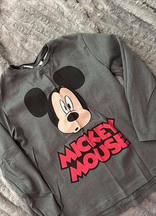 Лонгслив mickey mouse для мальчика 4