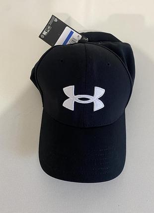 Бейсболка чоловіча under armour men's ua blitzing cap чорна xl/xxl