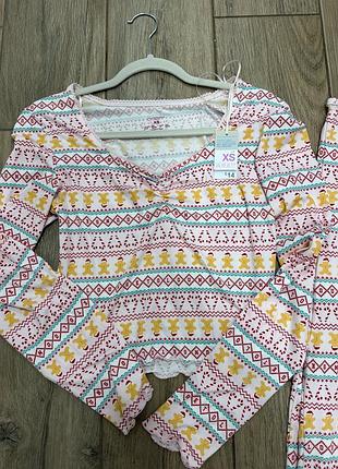 Піжама різдвяна primark 2