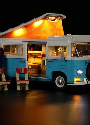 Светодиодный led набор lighting kit llk462 for 10279 ideas volkswagen t2 camper van, подсветка для lego
