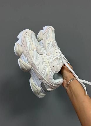 Кросівки new balance 9060r white light cream