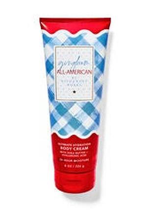 Крем для тела bath &amp; body works gingham all-american 226 г