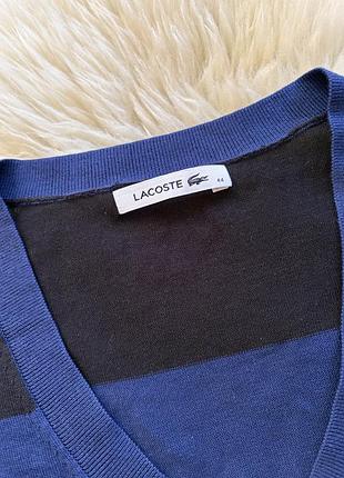 Шикарний джемпер кофта lacoste 2