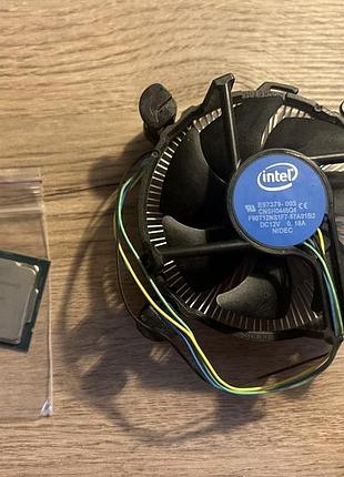 Процессор intel pentium g6400 4.0 ghz + кулер intel 4