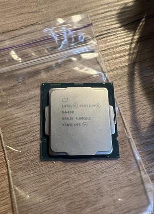 Процессор intel pentium g6400 4.0 ghz + кулер intel 5